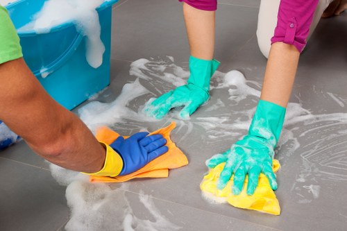 Post-build dust removal in a Hepherdsbush home after renovation