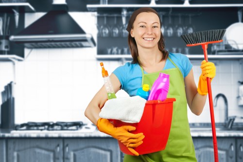 Professional short-let cleaning in a Hepherdsbush residential property
